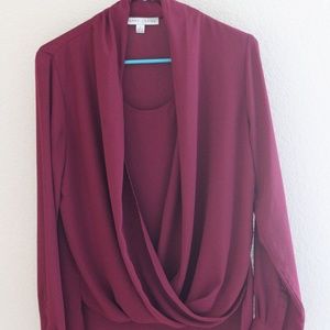 Merlot Blouse